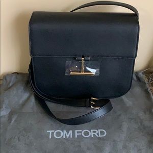 Tom Ford Grain Calf Large Tara Should